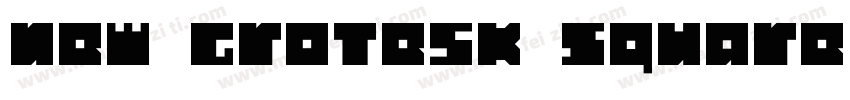 New Grotesk Square FOUR字体转换